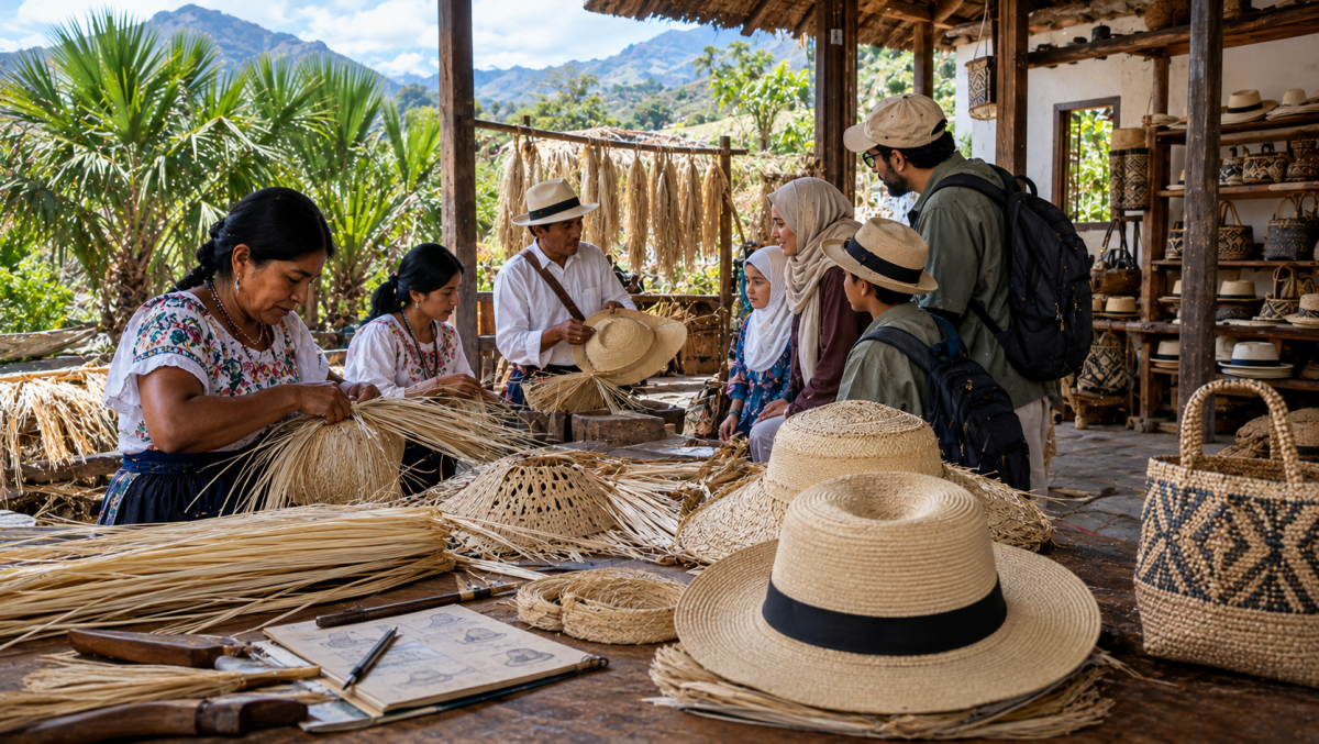 El tejido de toquilla en Ecuador y el valor del trabajo artesanal
