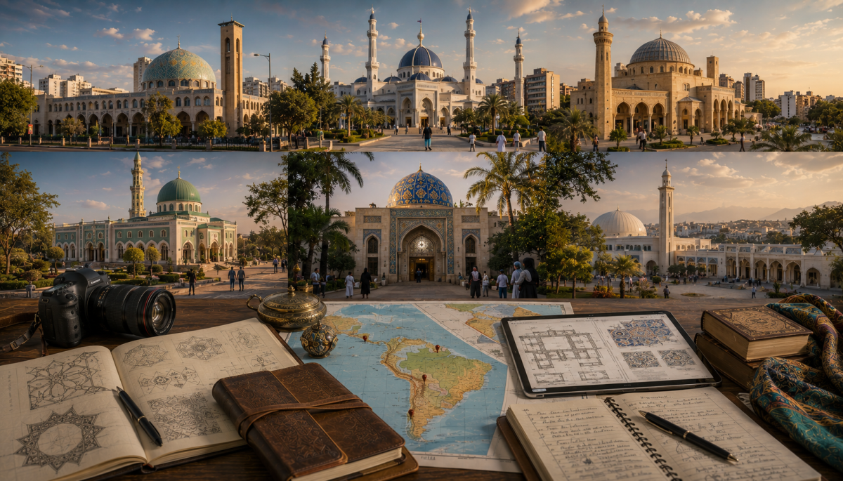 روائع معمارية: أكبر المساجد والمراكز الإسلامية في أمريكا اللاتينية