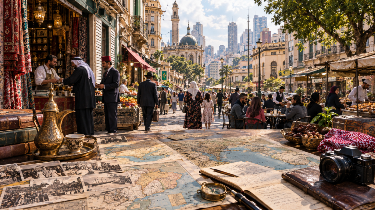 تاريخ وتأثير الهجرة العربية إلى البرازيل