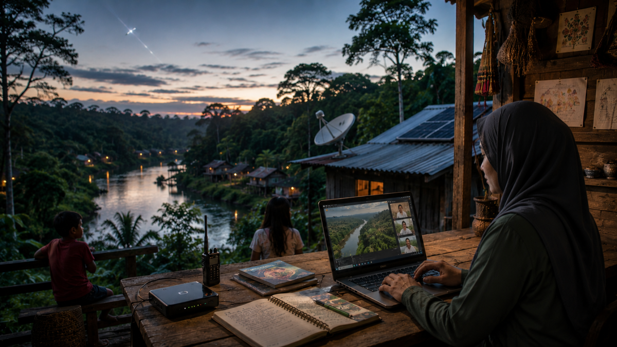 Starlink and the Jungle: How Satellite Internet is Transforming Remote Living in the Amazon