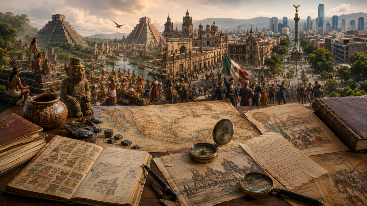 The History of Mexico: From Ancient Civilizations to the Modern Nation